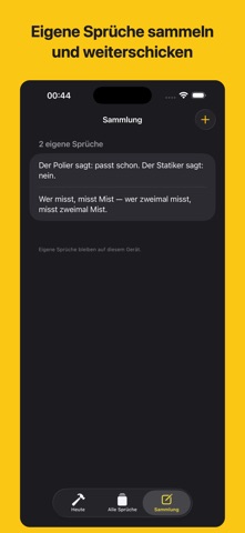 Baustellen-Sprüche — App-Store-Ansicht 3