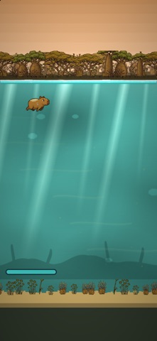 Capybara Dash: River Dive — App Store screenshot 2