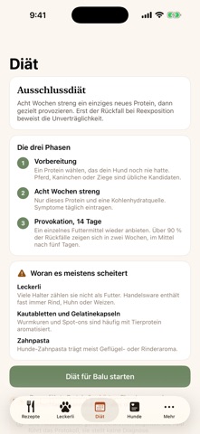 Pfotenküche: Hunde-Rezepte — App-Store-Ansicht 3