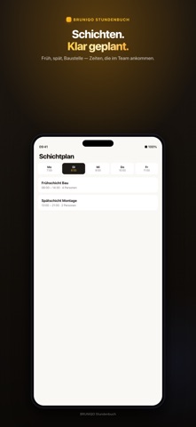 Stundaro – Zeiterfassung — App-Store-Ansicht 4